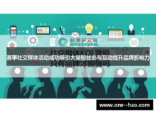 赛事社交媒体活动成功吸引大量粉丝参与互动提升品牌影响力
